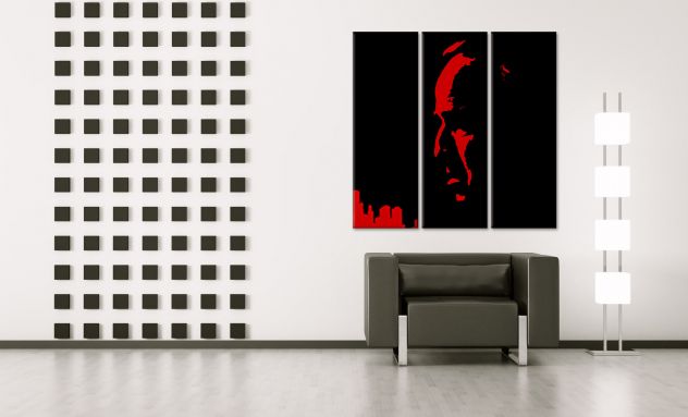 The Godfather dipinto a mano pop art - Il Padrino