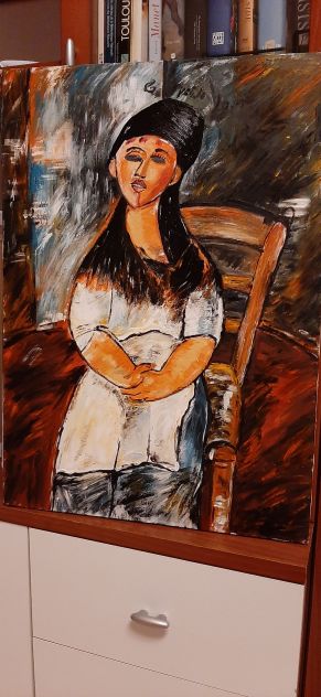 vendo quadri mie riproduzioni opere di A. Modigliani in olio su tela - Foto 2