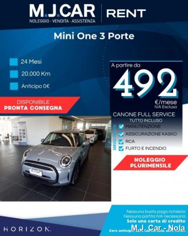 MINI One 3 Porte CAMBIO AUTOMATICO--PLURIMENSILE rif. 22366064