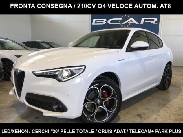 ALFA ROMEO Stelvio 2.2 Td 210CV AT8 Q4 Veloce /20"/Cruis Adat./Pelle rif. 24059355
