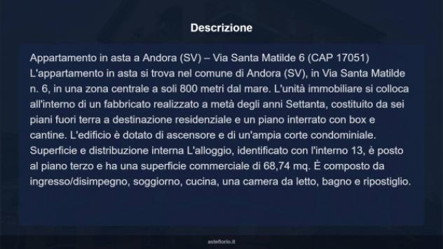 Immobile in asta di 68 m² in vendita a Andora - Foto 15