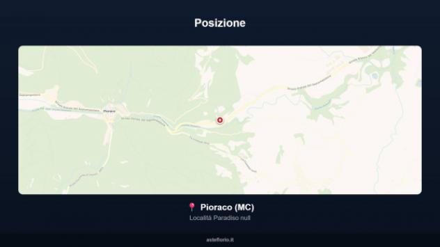Immobile in asta di 105 m², box auto in vendita a Pioraco - Foto 2