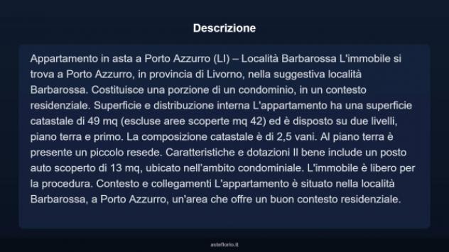 Immobile in asta di 49 m² in vendita a Porto Azzurro - Foto 5