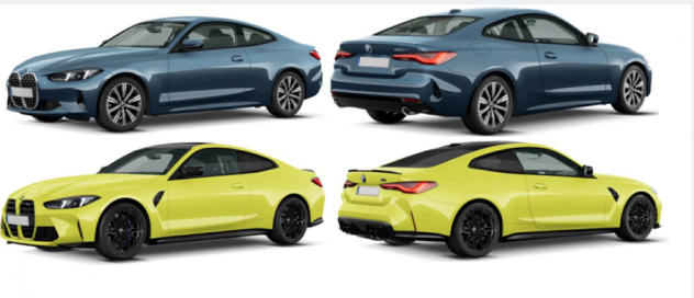 MUSATA COMPLETA ANTERIORE FRONTALE BMW SERIE 4 COUPE G22 2020