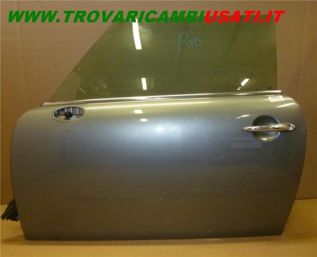 PORTA ANT. S. GRIGIO MEDIO MET CON ALZACR. MINI MINI (R.56)  Carrozzeria  Lamierati esterni  Porte  Porta ant. sx. MINI -  Coupe - 01-07-2011 - 01-12-