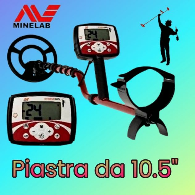 METAL DETECTOR MINELAB X-TERRA 505 Nuovo - Foto 4