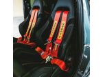 Cintura Sabelt 4 punti Tuning e Track-day per Abarth