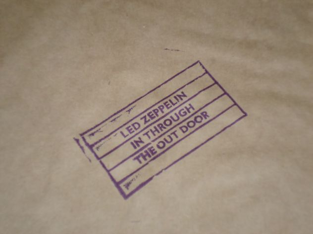 LED ZEPPELIN - In Through the Out Door (Paper Bag) LP / 33 rpm 1979 Swan Song - Foto 4