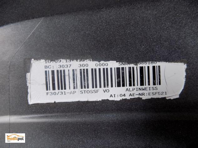 BMW 3 F30 / 31 Paraurti anteriore M-Package USA - 11487 - Foto 5
