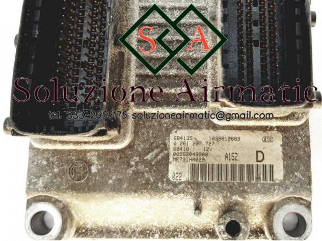 0261207727 00552049900 Alfa 147 1.6 centralina motore Bosch - Foto 2