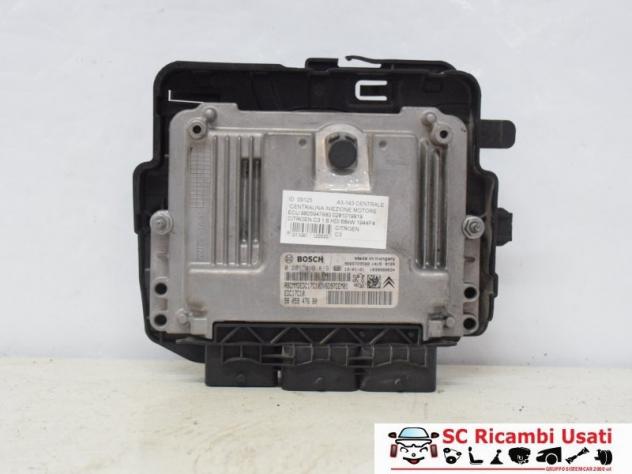 9805947980 9805947980 CENTRALINA MOTORE CITROEN C3 2° Serie diesel - Foto 4