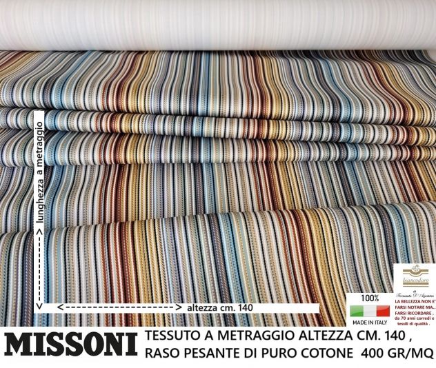 MISSONI TESSUTI ARREDAMENTO TENDAGGI TAPPEZZERIA 6 MODELLI 3 prezzi - Foto 8