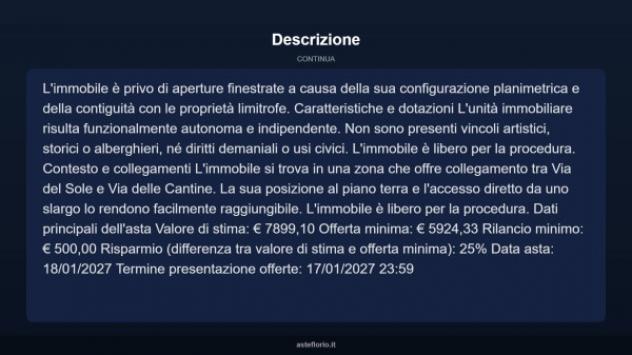Immobile in asta di 32 m² in vendita a Monteflavio - Foto 7