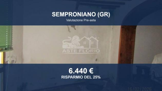 Immobile in asta di 58 m² in vendita a Semproniano