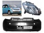 Daihatsu Sirion frontale paraurti fanale 2005-11