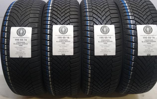 4 GOMME 195 55 16 YOKOHAMA A68477