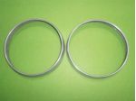 Cerchietti anelli faro Fiat 850 spider 2a serie NUOVI