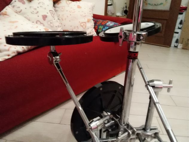 Batteria da studio dixon +coppia di Conga AMAT anni 70 come da foto - Foto 2