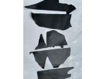 10 Scampoli cuoio pellame Nero – Sp. 3,8 MM