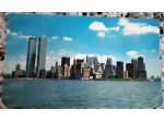 cartolina new york lower manhattan skyline