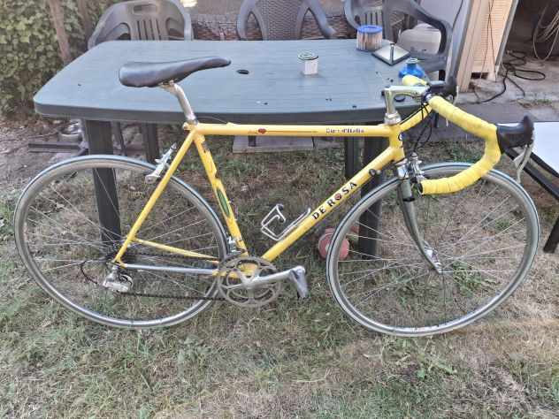 Bici da corsa DE ROSA GIRO D’ITALIA originale Splendida De Rosa Giro d’Italia in - Foto 2