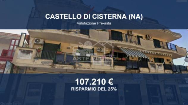 Immobile in asta di 107 m² con più di 5 locali e box auto in vendita a Castello di Cisterna