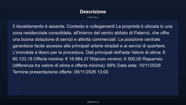 Immobile in asta di 95 m² in vendita a Paternò - Foto 14