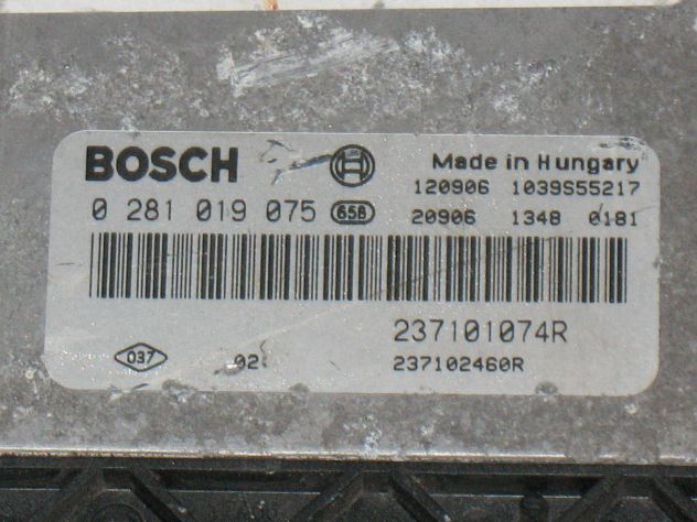 0281019075 KIT ECU MEGANE SCENIC 1.6 S180098801A S180098801 A 284B17715R - Foto 2