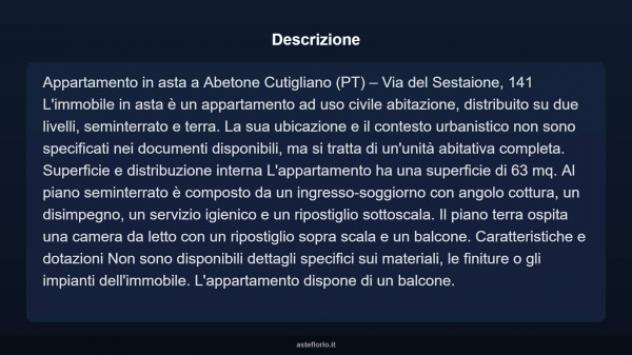 Immobile in asta di 63 m² in vendita a Abetone Cutigliano - Foto 4