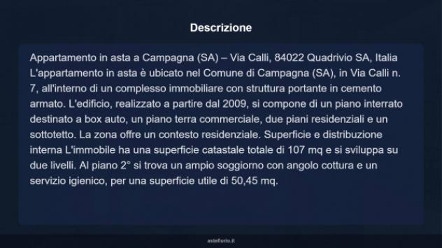 Immobile in asta di 107 m², box auto in vendita a Campagna - Foto 15