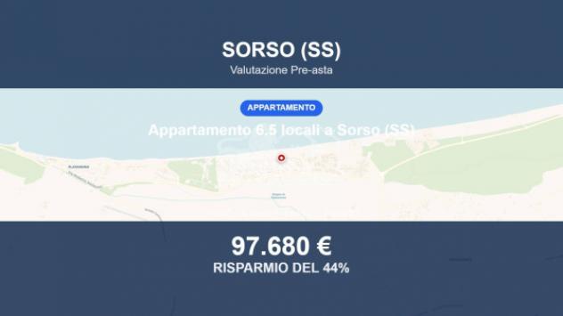 Immobile in asta di 118 m² con più di 5 locali in vendita a Sorso