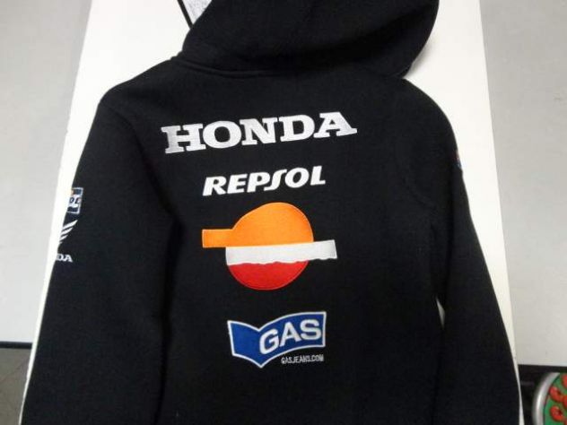 Honda Repsol Gas felpa bambino 12 anni nuova originale