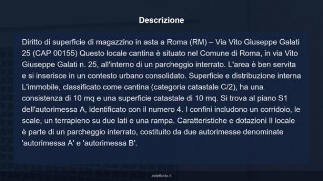 Immobile in asta di 10 m² in vendita a Roma - Foto 10