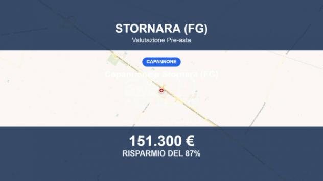Immobile in asta di 3056 m² in vendita a Stornara