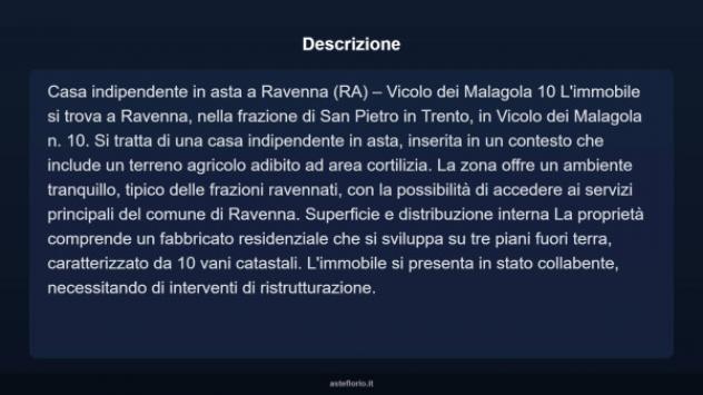 Immobile in asta di 150 m² con più di 5 locali in vendita a Ravenna - Foto 3
