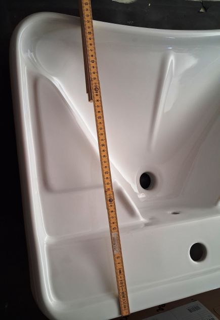 IDRAL LAVABO PER DISABILI ERGONOMICO SOSPESO NUOVO - Foto 9