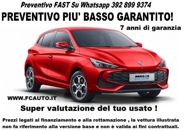 Mg MG3 comfort benzina , NUOVA DA IMMATRICOLARE!