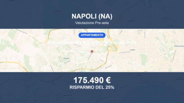 Immobile in asta di 121 m² con più di 5 locali in vendita a Napoli