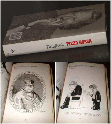 PIZZA ROSSA, GIORGIO FORATTINI, A. Mondadori Prima edizione Ottobre 1991. - Foto 3