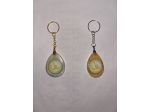 2 PORTA CHIAVI COME NUOVI UNICI HANDMADE CON TAPPI CERES DENTRO FATTI A MANO