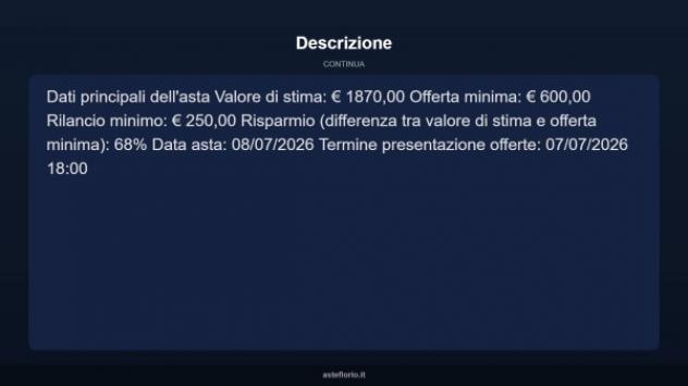 Immobile in asta di 11 m² in vendita a Trinità d'Agultu e Vignola - Foto 4