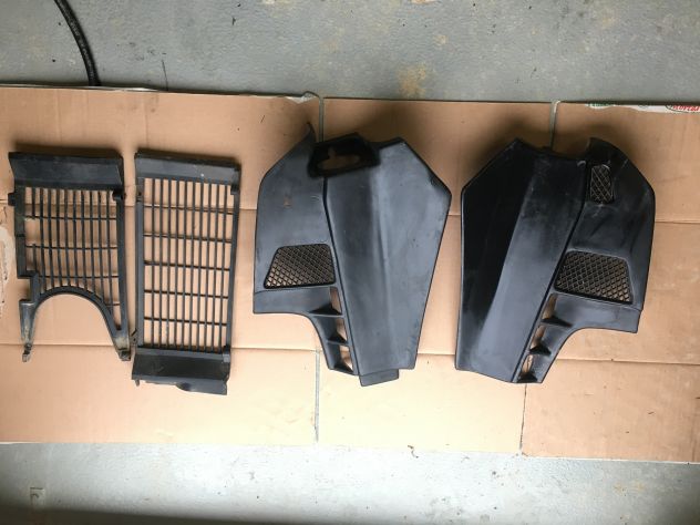 Convogliatori aria con griglie radiatore Moto Enduro MALAGUTI 125 YLC anno 1989 - Foto 3