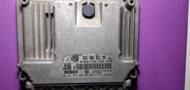 ECU VW TOURAN 03G906021MM 0281014044 EDC16U34 -3.41 - Foto 7