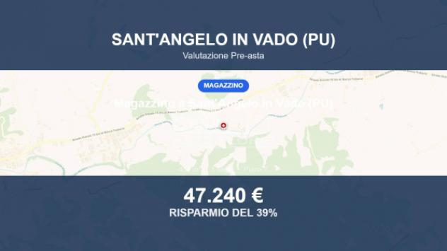 Immobile in asta di 458 m² in vendita a Sant'Angelo in Vado