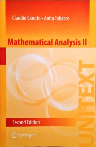 Vendo "Mathematical analysis 2" di Claudia Canuto. Come NUOVO