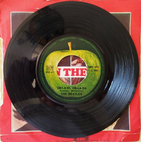 Beatles -Ob la di Ob la da - Back in the USSR- 45rpm -1968 - Foto 4