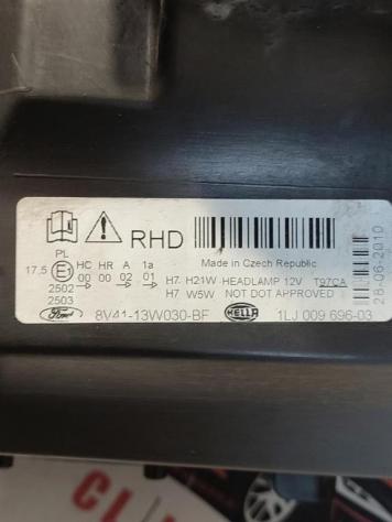 FANALE ANTERIORE SX FORD Kuga Serie (CBV) 8V41-13W030-BF TXDA (0813) - Foto 4