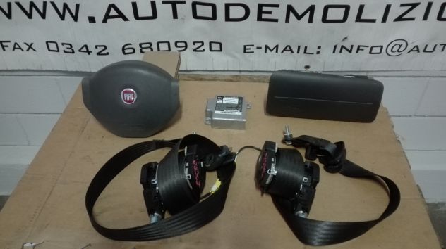 Kit airbag cruscotto Fiat Panda 169 del 2008 (Stemma Rosso)