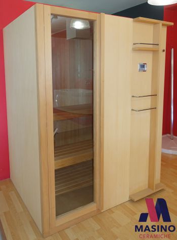 SAUNA FINLANDESE TALIA 160X127 HAFRO GEROMIN + IVA