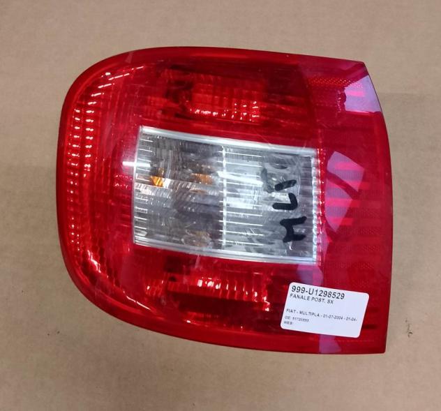 FANALE POST. SX 999-U1298529 Parti elettriche  Fanaleria  Fanali  Fanale post. sx. FIAT - MULTIPLA - 01-07-2004 - 01-04-2012